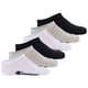 thumbnail image 1 of Champion Calcetines para niños, paquete de 6 - calcetines deportivos, logotipo, color liso Negro/Gris/Blanco 27-30, 1 of 7