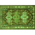 thumbnail image 1 of Ahgly Company Indoor Rectangle Persian Green Traditional Area Rugs, 2' x 5', 1 of 1