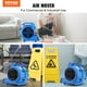 thumbnail image 2 of VEVOR Air Mover, 1/2 HP 2600 CFM Secador de alfombras para refrigeración y ventilación, ventilador de piso portátil con 4 ángulos de soplado y función de tiempo, para limpieza, hogar, uso comercial, 2 of 5