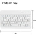 thumbnail image 6 of Wireless Keyboard Compatible With Samsung Galaxy Z Flip3/4/5/6/7, 7 FE - Ultra Slim Rechargeable Portable Compact, 6 of 7