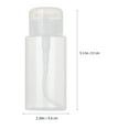 thumbnail image 2 of unbranded 3Ud De Bombeo Para Desmaquillante Transparente Portátil Para Uso En Casa Y Exterior, 2 of 8
