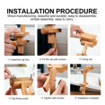 thumbnail image 4 of Miangastore Rotated Adjustable Embroidery Frame Stand Multi 1 Set 17.68X3.93X1.18in, 4 of 9