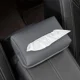 thumbnail image 5 of Caja de pañuelos para el coche, reposabrazos, caja de almacenamiento de toallas, visera para el sol, organizador de pañuelos colgantes para el respaldo del asiento, decoración de almacenamiento para e, 5 of 5