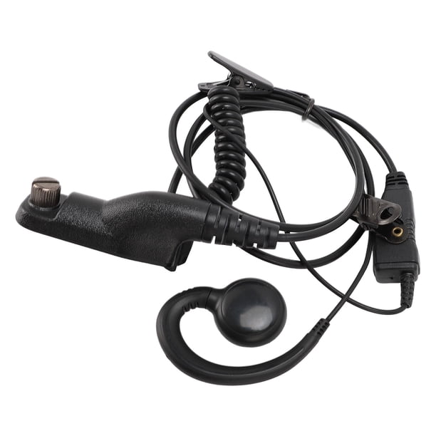 Golsos de Forma de Forma G, Diseño Ergonómico de 2 piezas auriculares de oídos de compatibilidad con micrófono amplio para la aplicació de la ley