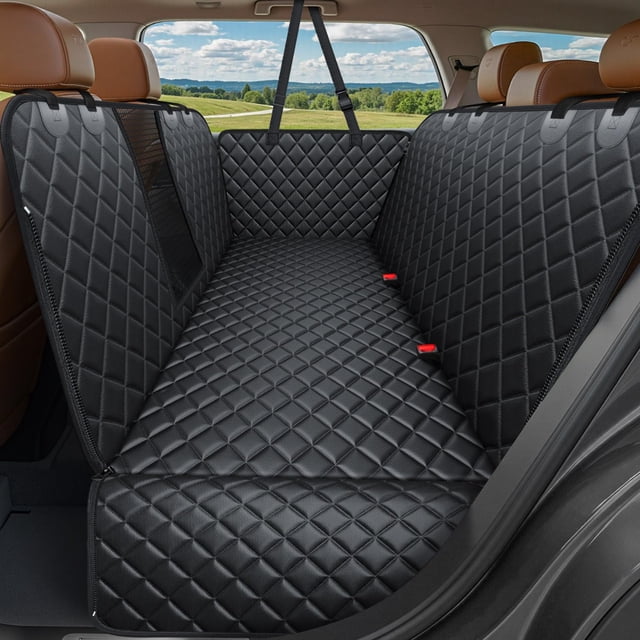 Cubre Asiento para Perro URPOWER 4 en 1 Impermeable para Asiento Trasero