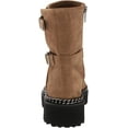 thumbnail image 5 of Vince Camuto Messtia Dogwood Motorcycle Crisscross Strap Curb Chain Detail Boots (Dogwood, 5.5), 5 of 5