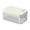 Light Yellow-23x14x10cm, variant on VMWMSSR Silicone Ice Cube Box With Lid, One-Press Release Ice Container, Stackable & Leak-Proof Freezer Storage For Drinks(Orange-23X14X10Cm)