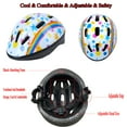 thumbnail image 4 of QIYAA Kids Bicycle Helmet Protective Gear Set Children Boys Mtb Bike Helmet Girl Cycling Knee Elbow Wrist Pads for 4~110 Years, 4 of 9