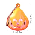 thumbnail image 3 of Suncoda Lamp, Halloween Pumpkin Lantern Upgrade Lantern Lights Two Color Changing Light Up Pumpkin Outdoor for Halloween Party Decoration Battery Included, 3 of 7