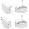 thumbnail image 1 of Cargador USB C Nuinno de 20 W de carga rápida para iPhone 16/15, 1 of 7