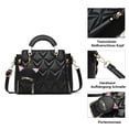 thumbnail image 2 of Carteras y bolsos de moda para mujer, bolsos de hombro de cuero con asa superior para mujer, bolsos de mano pequeños, 2 of 7