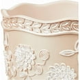 thumbnail image 5 of Zahari Home Decorative Trash Can for Bathroom, Office & Bedroom - 2.1 Gallons Stylish & Small Trash Can for Dorms, Desktop & Restroom - Chic Waste Basket for Compact Spaces, Rose Vine, 5 of 5