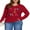 03 Red, variant on Drvitor Christmas Sweaters for Women Plus Size Crew Neck Sequin Letters Sweater Holliday Merry Pullover Sweater, Sizes XL-5XL
