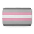 thumbnail image 2 of Simply Daisy Demi Girl Flag Plush Microfiber Foam BathMat, 2 of 2