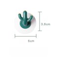 thumbnail image 1 of 4 Uds. Colgadores de pared, ganchos colgantes adhesivos sin costuras de Cactus, 1 of 2