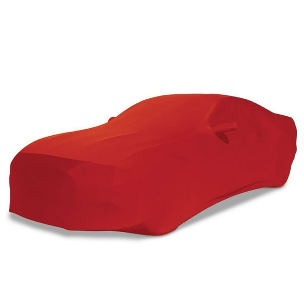 20152021 Mustang Ultraguard Stretch Satin Indoor Car Cover Red