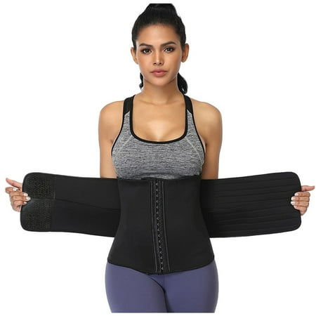 

CHGBMOK Women Wrap Waist Belt Slimming Body Shaper Plus Size Waist Trainer Shapeware Trainer Tummy Control Shapewear for Women on Clearance