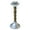 Silver, variant on Eco-Friendly Handmade Gold Color Coated Iron & Wood Traditional Pillar 8.26'' x 3.5'' x 3.5'' Inches Candle Holder for Living Room, Dinning Room, Study Room, Spa, Place Of Worship, etc