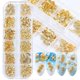 thumbnail image 2 of Metal Nail Patches 3D Sea Star Shell Manicure Stickers for Creative Use 1 Box, 2 of 4