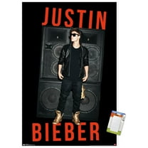 Justin Bieber - Speakers Wall Poster, 14.725" x 22.375"