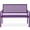 Dark Purple, variant on Best Choice Products Indoor Outdoor Steel Garden Bench w/ Geometric Backrest, Foot Levelers - Black