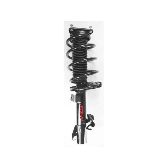 Front Left Strut and Coil Spring Assembly - Compatible with 2004 - 2013 Mazda 3 2005 2006 2007 2008 2009 2010 2011 2012