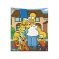 thumbnail image 2 of Simpsons Air Conditioning Blanket Lightweight Thermal Bed Quilt Ultra Cozy Throw Blanket Tapestry For Bedding Sofa And Travel 70"X80", 2 of 8