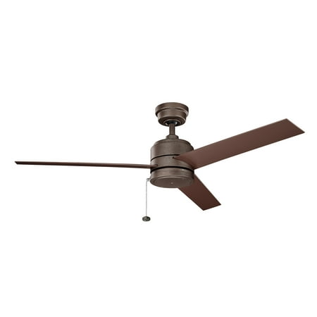 

Kichler 339629 Arkwet 52 3 Blade Indoor / Outdoor Ceiling Fan - Copper