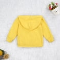 thumbnail image 6 of Kids' Hooded Sweatshirt Full Zip Casual Hoodies Jacket with Pockets Toddler Boys Girls Basic Outerwear 0-6T, 6 of 6