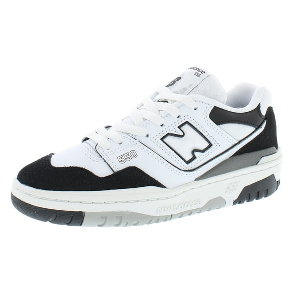 New Balance 550 GS Boys Shoes Size 7, Color: White/Black