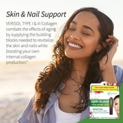 سائل الكولاجين + حمض الهيالورونيك من Applied Nutrition - 10 أنابيب سائلة - ترميم البشرة والأظافر - بنكهة التوت المختلطة - 10 حصص