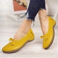 thumbnail image 2 of Sngxgn Women’s Ballet Flats Slip On Casual Shoes(Yellow,40), 2 of 5