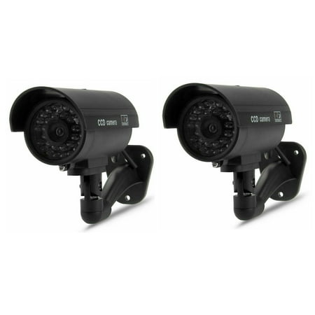 Futata Motion Detection Outdoor Analog Security Camera  Black (2 Pack) price history on PriceWatchPro
