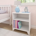 thumbnail image 2 of Max & Lily Max and Lily Nightstand with Shelf Natural, 2 of 5