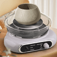 thumbnail image 4 of Mini Electric Pottery Wheel Kit Pottery Clay Art Turntable Detachable Cleaning for Home DIY Ceramic Work US Plug Green, 4 of 7