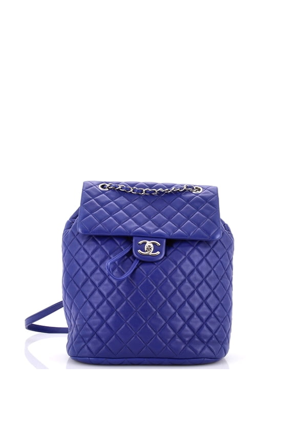 Pre-Owned Urban Spirit Backpack Quilted Lambskin Large By Rebag
