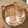 thumbnail image 3 of Advancent Cama tejida vid resistente del gato del rasguño de AssortedColor para la cama tejida del animal doméstico que duerme la siesta Suministros para gatos Con pastilla M, 3 of 6