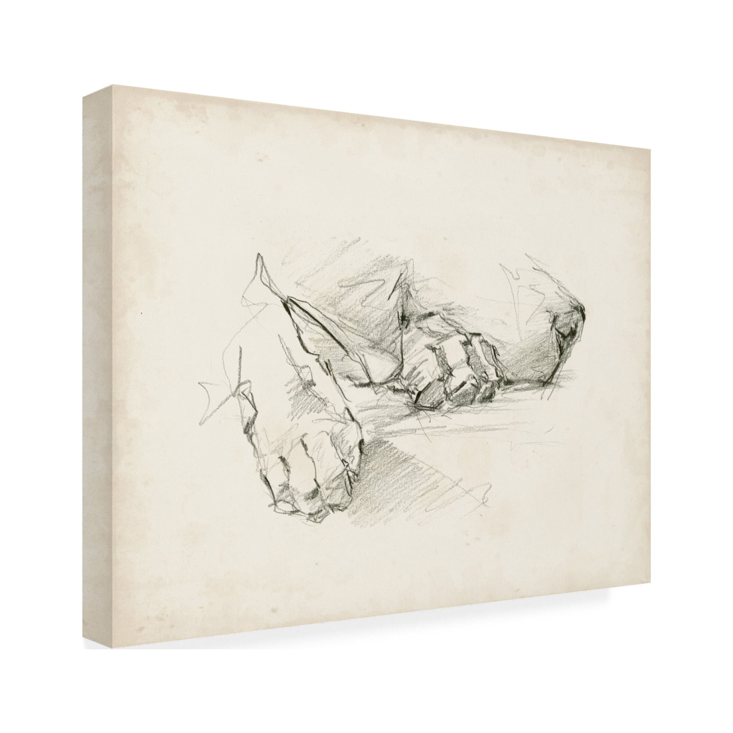 Ethan Harper 'Puppy Nap I' Canvas Art