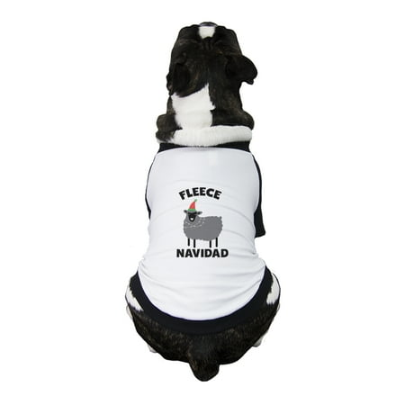 Fleece Navidad Pet Baseball Jersey Pet Owner Gifts Small Dogs Clothes