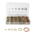 thumbnail image 1 of 800Pcs Spring Washer Steel Elastic Gasket Fasteners Hardware Accessories with Storage Box, 1 of 1