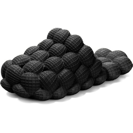 

Bubble Slides for Women and Men | Ultra Cushioned Funny Lychee Massage Cloud Slippers 10.5-11.5 Women/9-10 Men