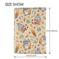 thumbnail image 3 of Rateoe Happy Summer With Gnome Pattern Passport Holder Wallet Leather Mulit-purpose Travel Wallet Credit Cards Case ,Passport Cover for Women Men-6.5 in, 3 of 5