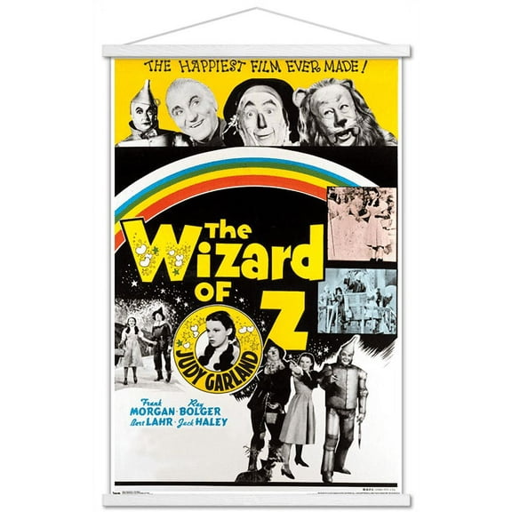 The Wizard Of Oz - One Sheet Wall Poster with Magnetic Frame, 22.375" x 34"