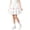 White, variant on Gytharion Toddler Girls Tutu Skirts Summer Solid Comfortable Elastic Waist Tiered Ruffle Party Dance Skirts Cute Casual Bow Knot Princess Skirts for Little Girls, 3-15 Years