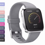 Bracelet Fitbit Versa Classic Blanc Grand/L - NEUF Scellé - Réf FB166ABBKS