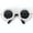 Black, variant on Dalrosia Dog Sunglasses Pearl Dog Sunglasses Small Medium Breed Girl Holiday Party Dog Costume Accessories