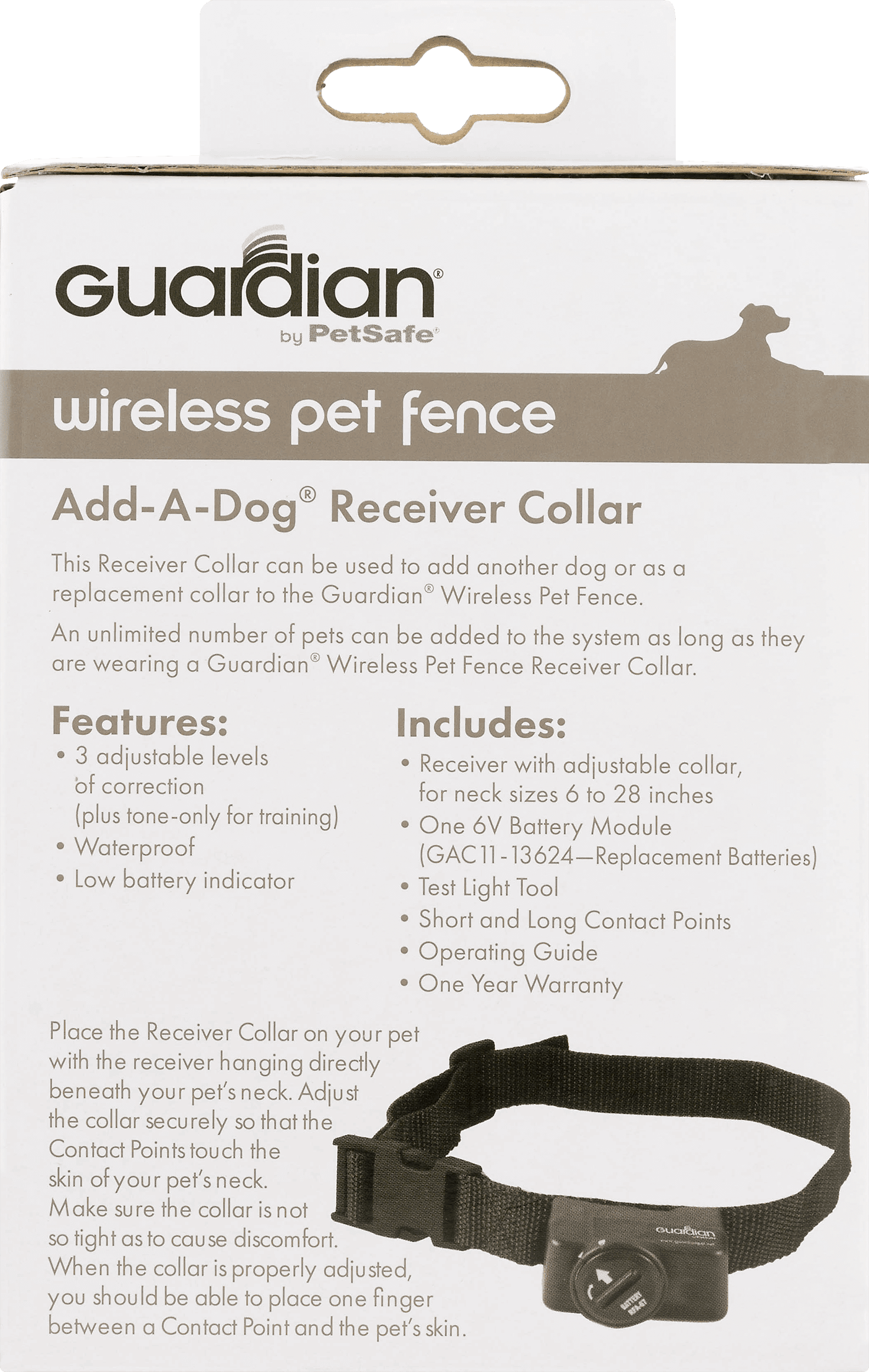 guardian dog collar battery replacement