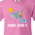 thumbnail image 4 of Inktastic Sanibel Island Florida Dolphin Youth T-Shirt, 4 of 5