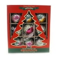 thumbnail image 2 of Christopher Radko Company Vc Signature Flocked - 9 Glass Ornaments 3.0 Inch, Glass - Vintage Celebration 4027635, 2 of 3
