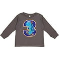 thumbnail image 3 of Inktastic 3rd Birthday Dinosaur Boy 3 Year Old Boys Long Sleeve Toddler T-Shirt, 3 of 5